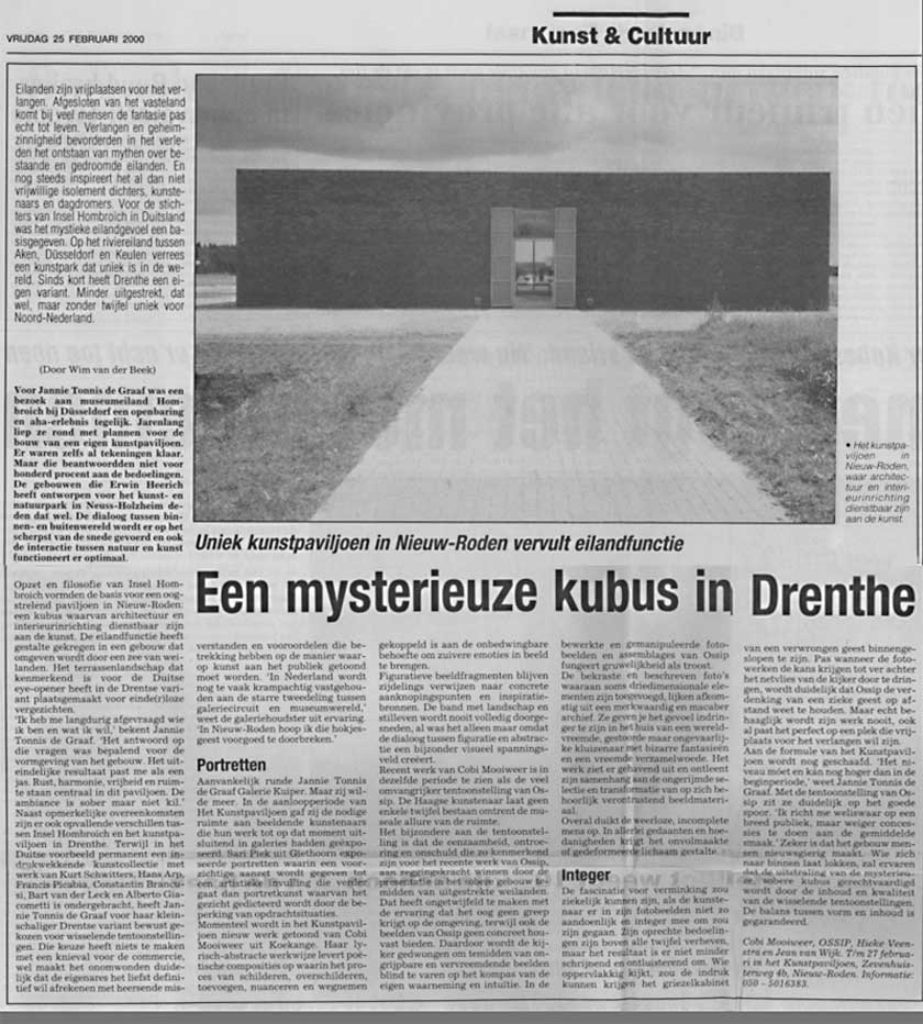 2000 een mysterieuze kubus