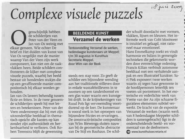 2009 Complexe puzzels